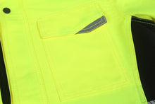 DS135G, VESTE DE TRAVAIL PESSO URANUS 135, JAUNE