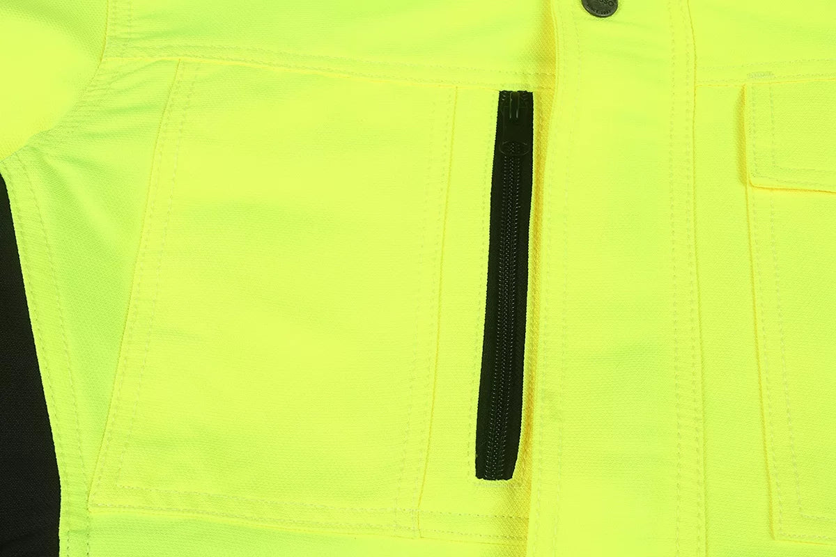 DS135G, VESTE DE TRAVAIL PESSO URANUS 135, JAUNE