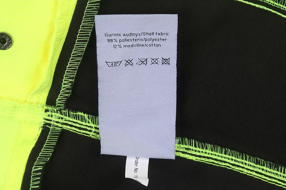 DS135G, VESTE DE TRAVAIL PESSO URANUS 135, JAUNE