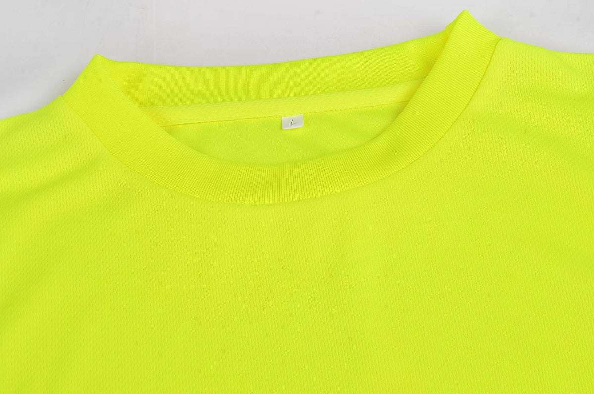 HVM_G, HIGH VISIBILITY T-SHIRT PESSO HVM, YELLOW