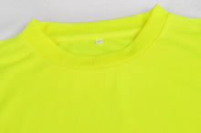 HVM_G, HIGH VISIBILITY T-SHIRT PESSO HVM, YELLOW