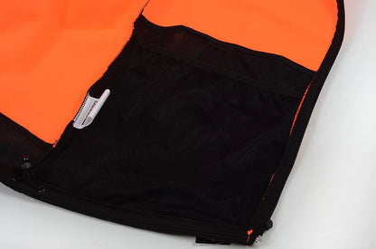 PALERMO_OR, HI-VIS SOFTSHELL JACKET PESSO PALERMO, ORANGE
