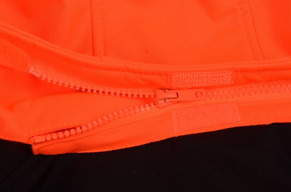 PALMERO_OR, VESTE SOFTSHELL HAUTE VISIBILITÉ PESSO PALERMO, ORANGE