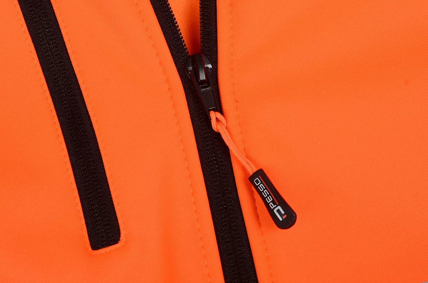 PALMERO_OR, VESTE SOFTSHELL HAUTE VISIBILITÉ PESSO PALERMO, ORANGE