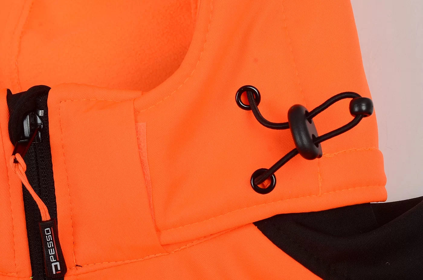 PALMERO_OR, VESTE SOFTSHELL HAUTE VISIBILITÉ PESSO PALERMO, ORANGE