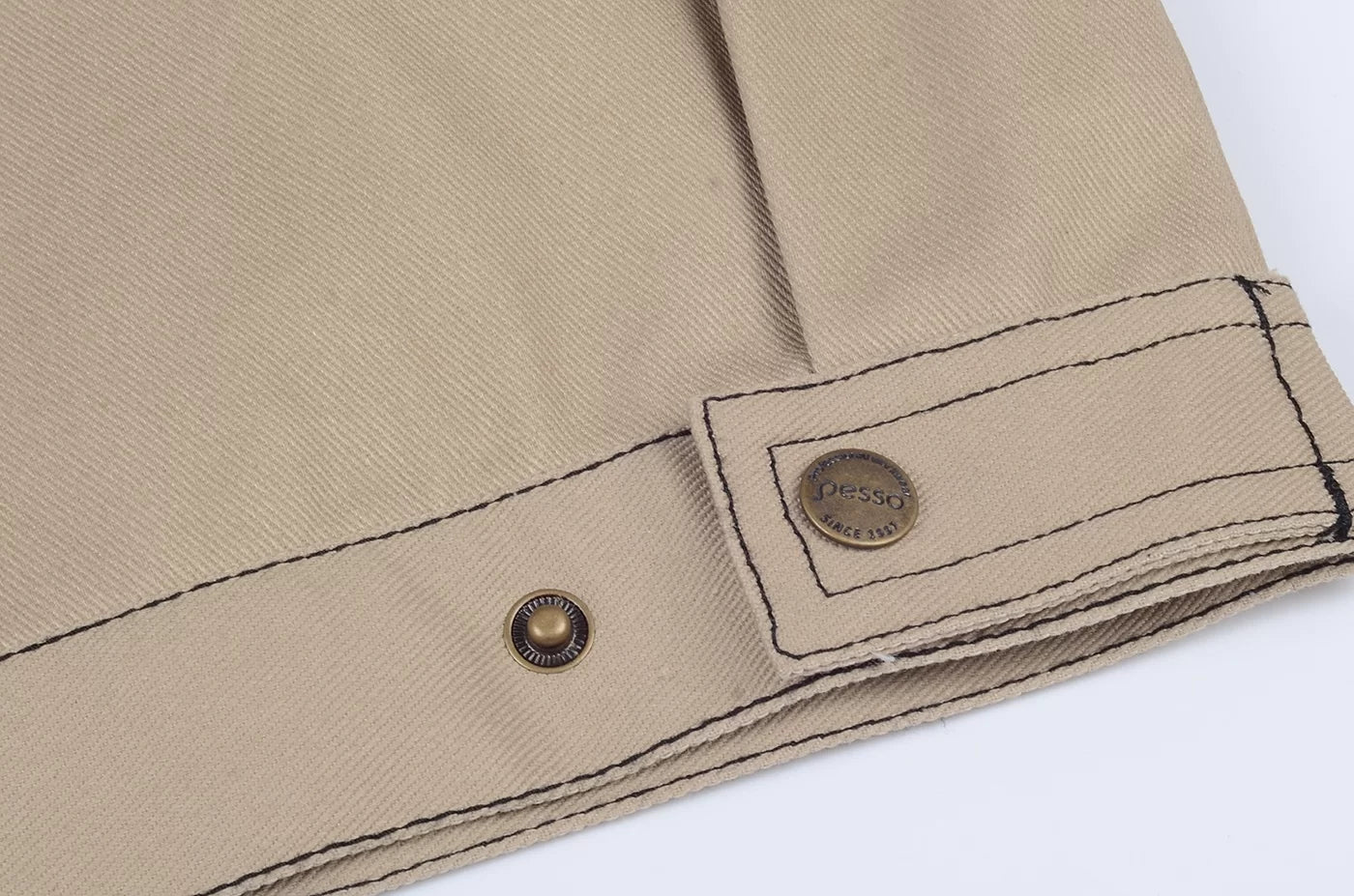 DSBZN, VESTE DE TRAVAIL PESSO DSBZ, TWILL CVC, BEIGE