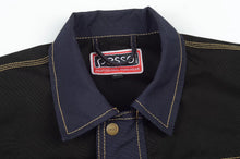 DSCMN, VESTE DE TRAVAIL EN TOILE PESSO DSCM, MARINE