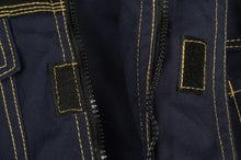 DSCMN, VESTE DE TRAVAIL EN TOILE PESSO DSCM, MARINE
