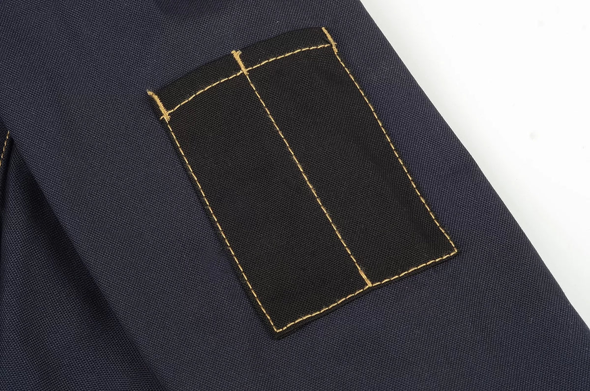 DSCMN, VESTE DE TRAVAIL EN TOILE PESSO DSCM, MARINE