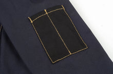 DSCMN, VESTE DE TRAVAIL EN TOILE PESSO DSCM, MARINE