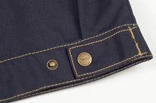 DSCMN, VESTE DE TRAVAIL EN TOILE PESSO DSCM, MARINE
