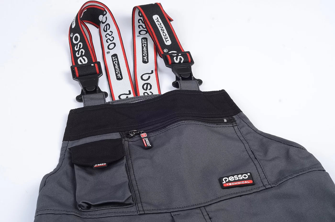 DPCP, PANTALON DE TRAVAIL EN TOILE PESSO, GRIS