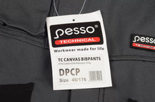 DPCP, PANTALON DE TRAVAIL EN TOILE PESSO, GRIS