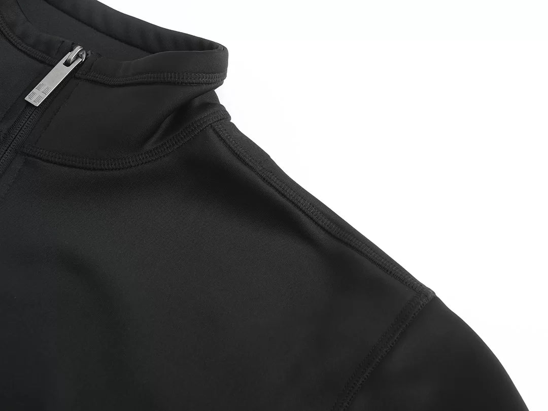 DZP725J, PULL EXTENSIBLE À 4 SENS AVEC ZIP PESSO, NOIR 