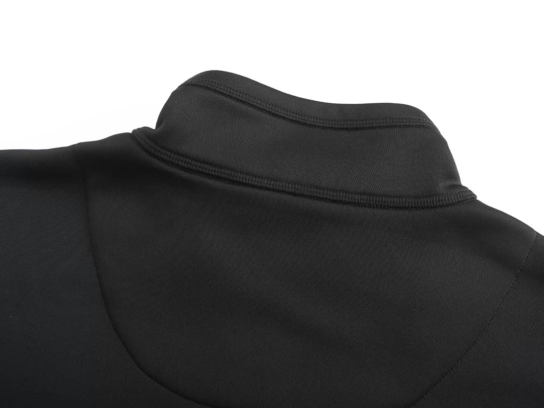 DZP725J, PULL EXTENSIBLE À 4 SENS AVEC ZIP PESSO, NOIR 