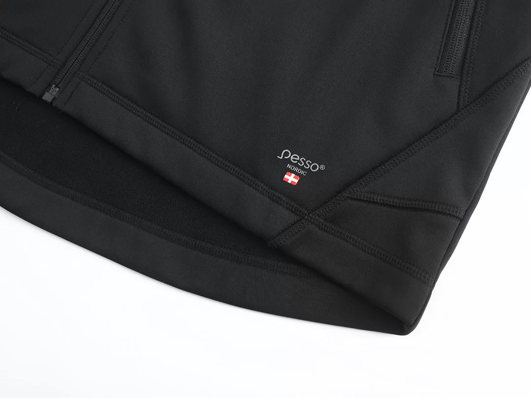 DZP725J, PULL EXTENSIBLE À 4 SENS AVEC ZIP PESSO, NOIR 