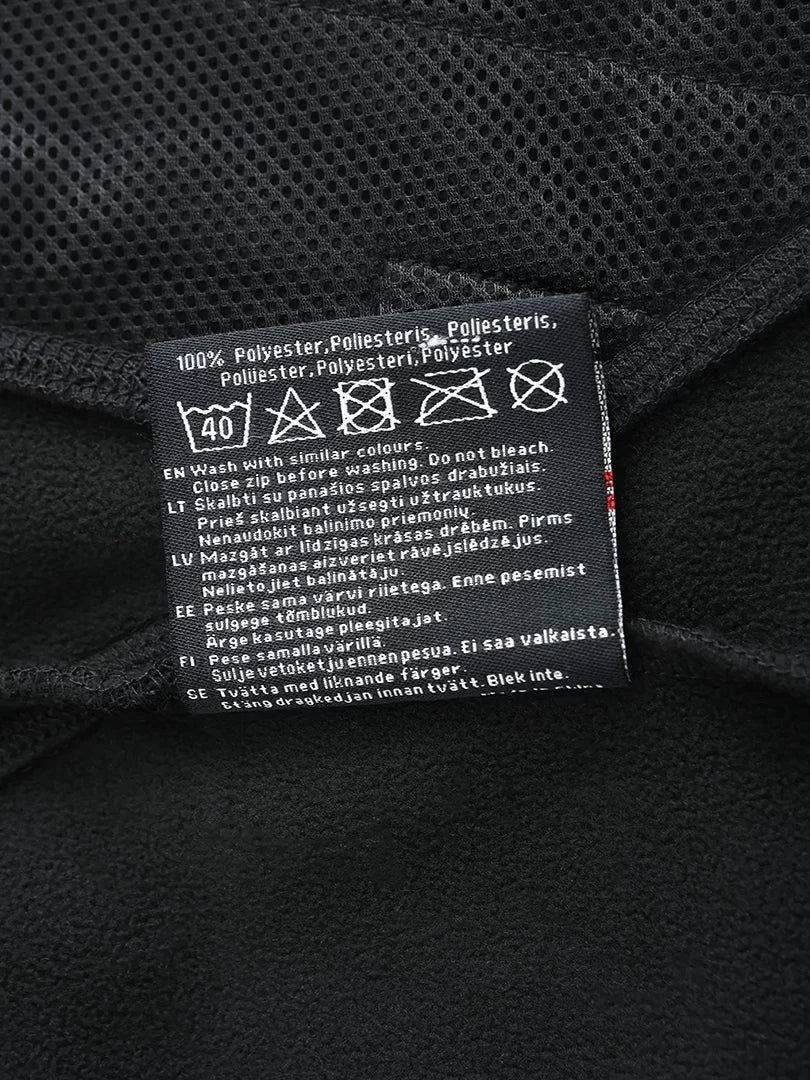 DZP725J, PULL EXTENSIBLE À 4 SENS AVEC ZIP PESSO, NOIR 