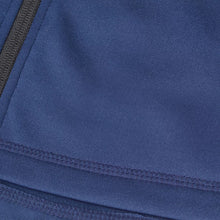 DZP725M, ZIP THROUGH 4-WAY STRETCH SWEATER PESSO 725, NAVY