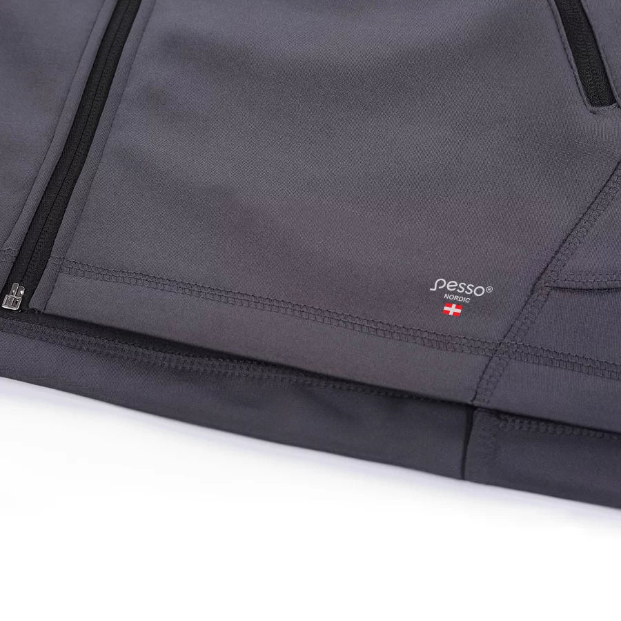 DZP725P, PULL ZIPPÉ EXTENSIBLE DANS LES 4 SENS PESSO 725, GRIS