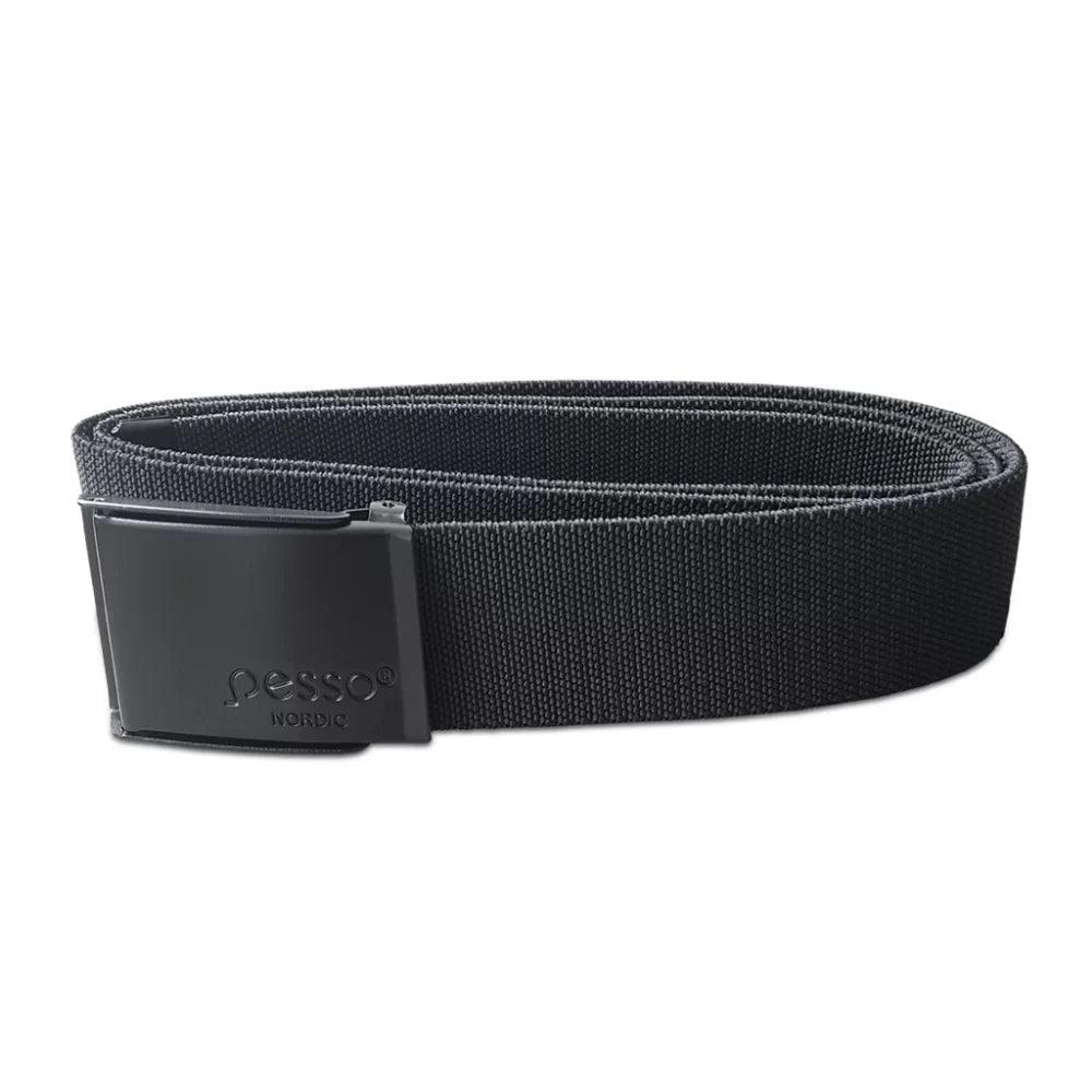 DEP120, CEINTURE TEXTILE PESSO 120, NOIR