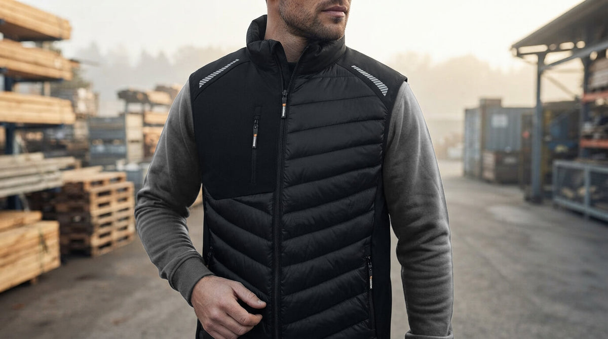 TORONTOM, GILET REMBOURRÉ CHAUD PESSO TORONTO, MARINE