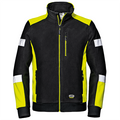 MC3128 ZG COMFORT fleece, SIR  (BLACK/HI-VIS YELLOW)