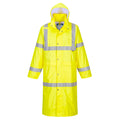 H445 - Hi-Vis Rain Coat 122cm Yellow