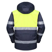HANA, VESTE D'HIVER IMPERMÉABLE PESSO HANA, MARINE