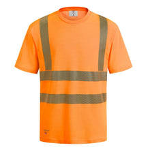 HVMCOT_OR, T-SHIRT HAUTE VISIBILITÉ PESSO HVMCOT, ORANGE