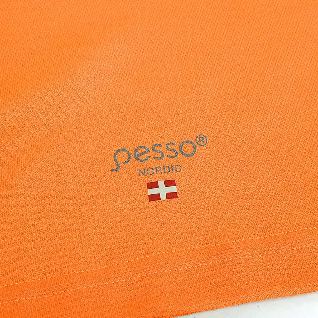 HVMCOT_OR, T-SHIRT HAUTE VISIBILITÉ PESSO HVMCOT, ORANGE