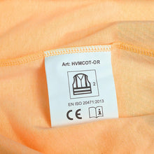 HVMCOT_OR, T-SHIRT HAUTE VISIBILITÉ PESSO HVMCOT, ORANGE