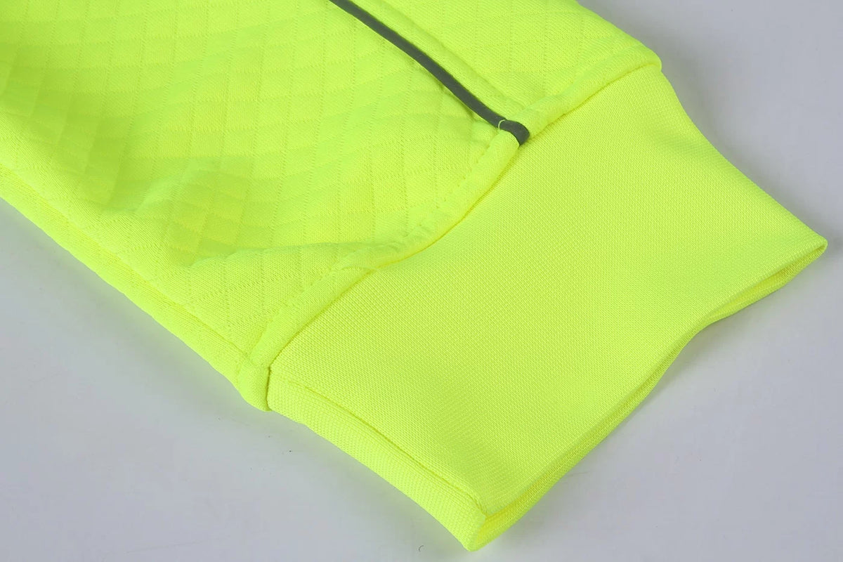 FL05_G, SWEAT À CAPUCHE EN POLAIRE ZIPPÉ CHAUD PESSO, JAUNE