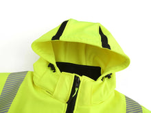 CALGARY_G, VESTE SOFTSHELL PESSO CALGARY HI-VIS, JAUNE