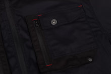 DS215M, VESTE DE TRAVAIL PESSO STRETCH 215, BLEU MARINE
