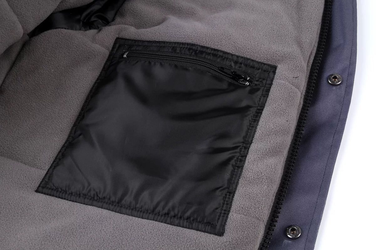 HANA, VESTE D'HIVER IMPERMÉABLE PESSO HANA, MARINE