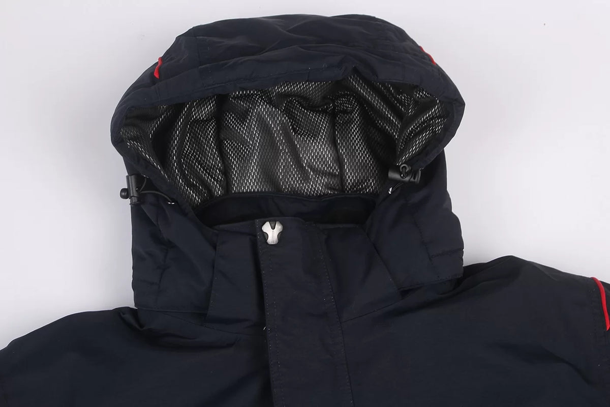 HELSINKI_M, VESTE D'HIVER IMPERMÉABLE PESSO HELSINKI, MARINE