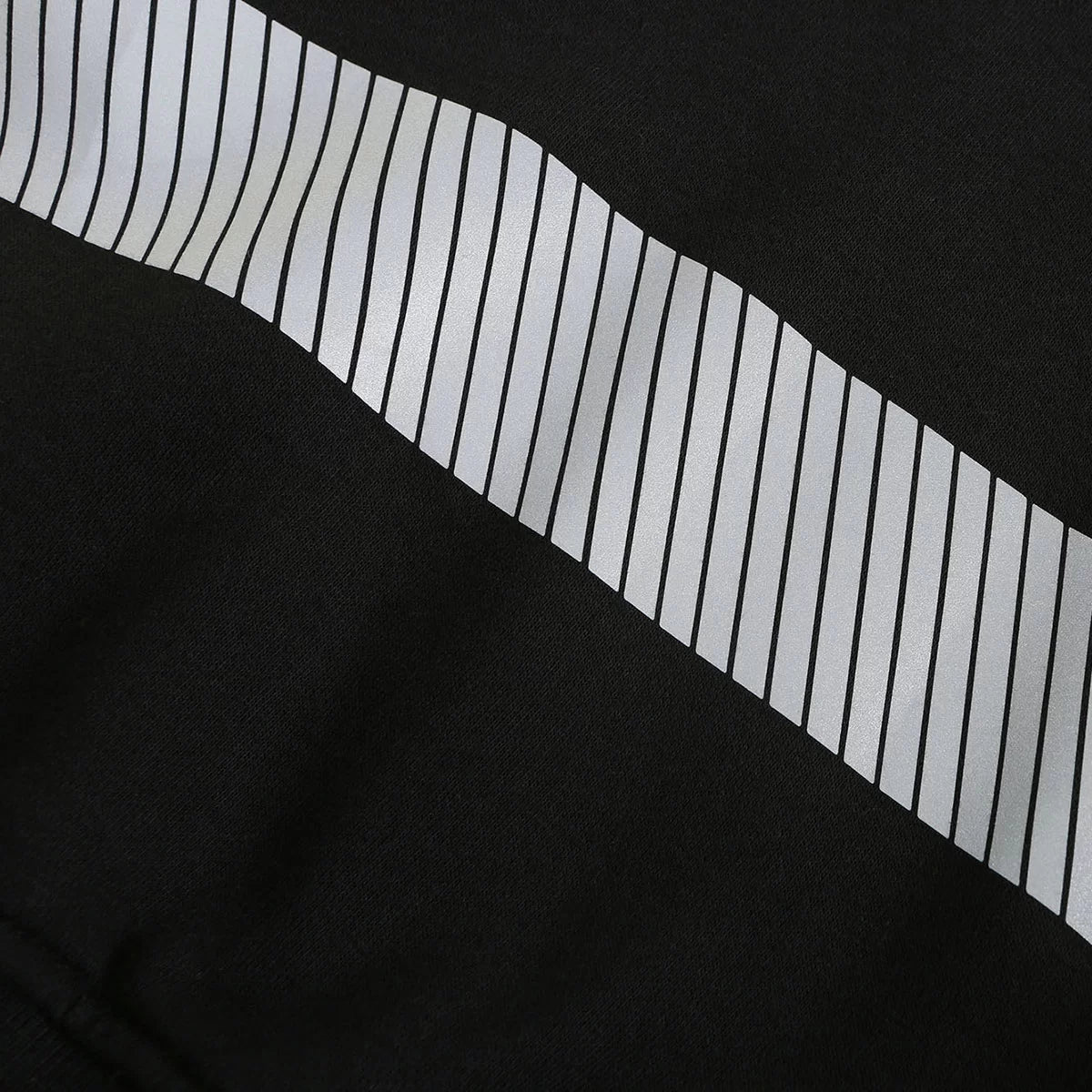 JERSEY_HV, SWEAT À CAPUCHE ZIPPÉ CHAUD PESSO JERSEY, NOIR/JAUNE