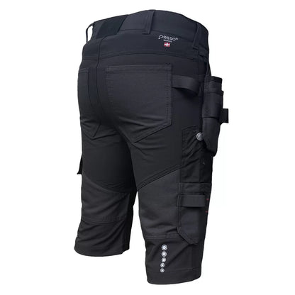 KB125P, SHORT DE TRAVAIL PESSO TITAN FLEXPRO 125, GRIS ESPACE