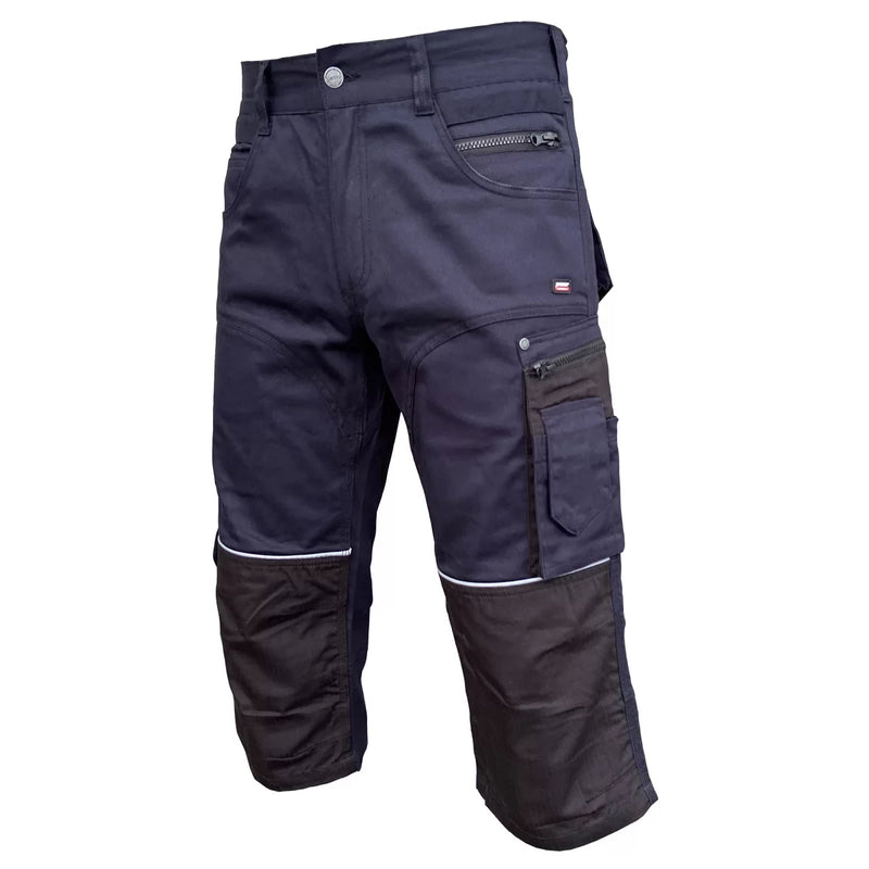 KB215M, PANTALON DE TRAVAIL PIRATE PESSO STRETCH, BLEU MARINE