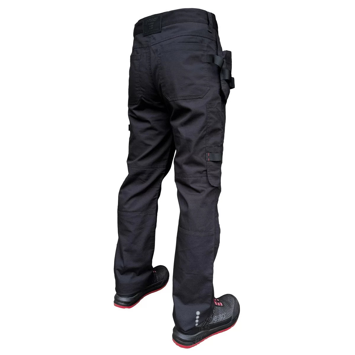 KD115B, PANTALON DE TRAVAIL PESSO RIPSTOP PRO NOIR