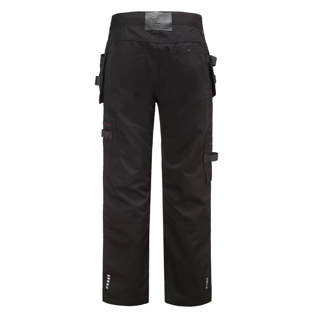KD115B, PANTALON DE TRAVAIL PESSO RIPSTOP PRO NOIR