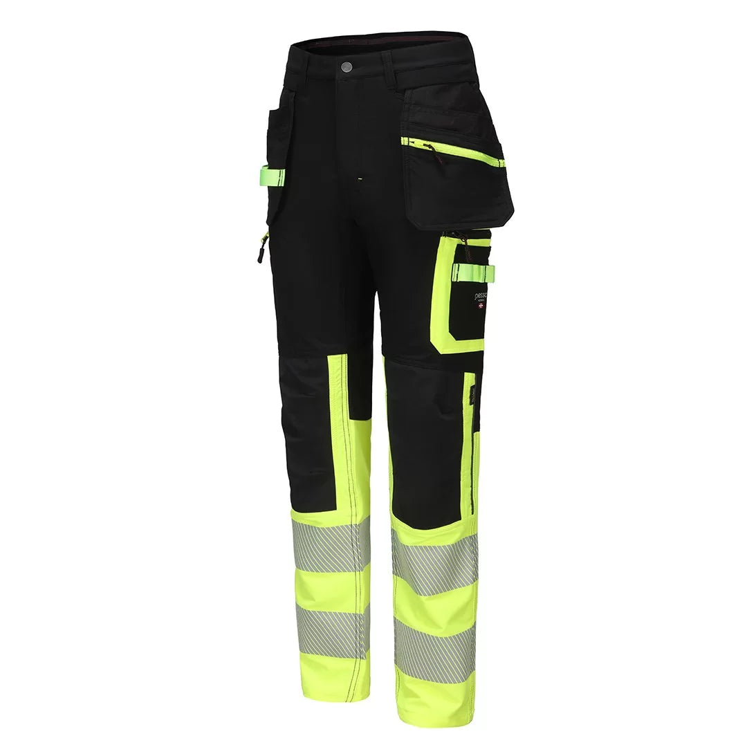 KD175_HVG, PANTALON DE TRAVAIL PESSO JUPITER FLEX FIT KD175_HVG, JAUNE