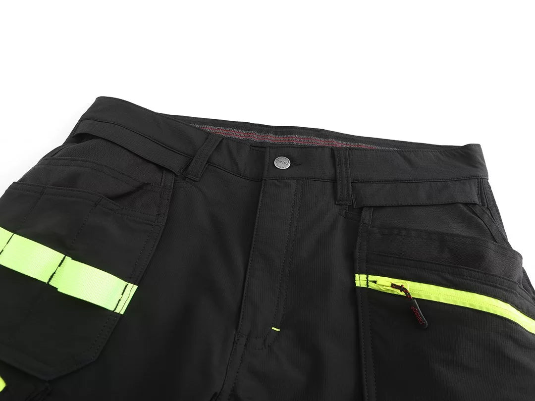 KD175_HVG, PANTALON DE TRAVAIL PESSO JUPITER FLEX FIT KD175_HVG, JAUNE