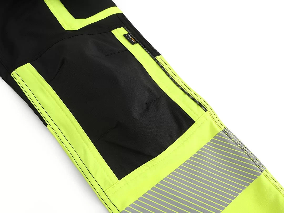 KD175_HVG, PANTALON DE TRAVAIL PESSO JUPITER FLEX FIT KD175_HVG, JAUNE