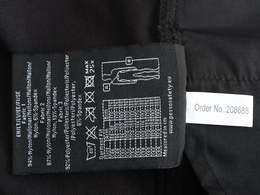 KD175_HVG, PANTALON DE TRAVAIL PESSO JUPITER FLEX FIT KD175_HVG, JAUNE