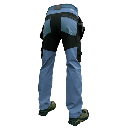 KD185_Blue, Workwear pants Pesso Nexus Flexpro