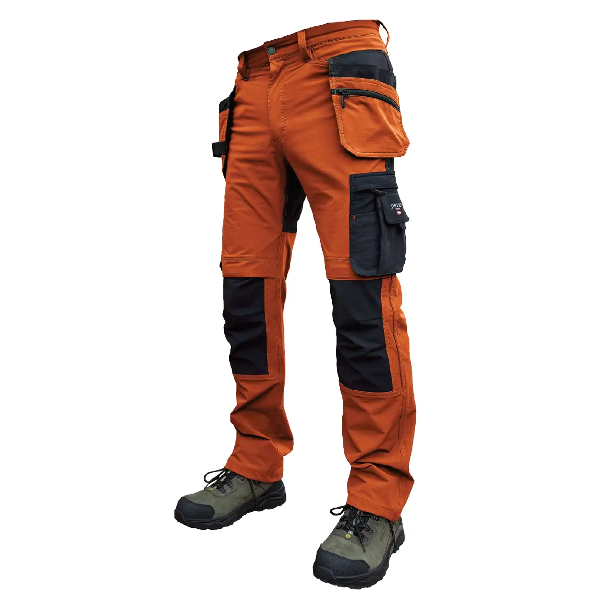 KD185_Mountain Brown, Workwear pants Pesso Nexus Flexpro