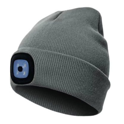 KLED, BONNET AVEC LUMIÈRE LED RECHARGEABLE PAR USB PESSO NORDIC