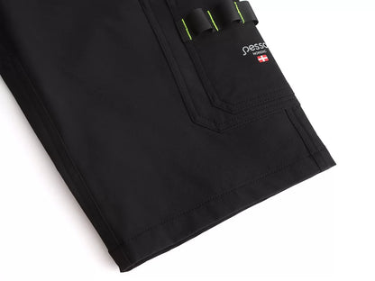 KS145B, SHORT DE TRAVAIL PESSO MERCURY STRETCH 145B, NOIR