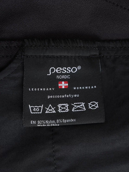 KS145B, SHORT DE TRAVAIL PESSO MERCURY STRETCH 145B, NOIR